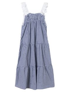 Goodnight Macaroon 'Rayne' Crochet Lace Checked Midi Dress Checked dress Crochet Lace Sleeveless Midi length Acrylic/ Cotton Measurements: S - Bust 70cm, Length 113cm M - Bust 74cm, Length 114cm L - Bust 78cm, Length 115cm Relaxed fit Machine cold and gentle cycle, or hand wash cold Lay flat to dry Do not tumble dry Do not iron If you are unsure or need assistance selecting the proper size or color, please contact our Customer Services team and they'll be more than happy to help. Blue Sleeveless Dress With Lace Patchwork, Blue Lace Patchwork Dress For Vacation, Blue Cotton Dress With Lace Patchwork, Cotton Gingham Dress With Lace Trim, Gingham Cotton Dress With Lace Trim, Sleeveless Gingham Dress With Ruffles, Summer Crochet Dress With Lace Trim For Daywear, Summer Midi Dress With Lace Patchwork For Daywear, Daywear Dresses With Crochet Trim