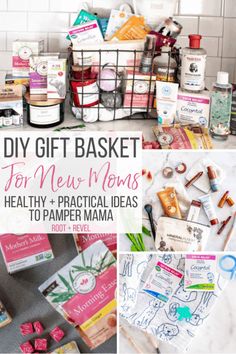 the gift basket for new moms healthy and practical ideas to pamper mama