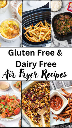 Streamline your weekly meal planning with our roundup of 40+ dairy-free and gluten-free air fryer recipes! Every recipe in this collection is both gluten-free and dairy-free, with plenty of options that are also soy-free and nut-free. Dairy Free Air Fryer Recipes, Air Fryer Recipes Healthy Dinners, Gluten Free Air Fryer Recipes, Weekly Meal Planning, Potato Dinner, Soy Free Recipes, Dairy Free Gluten Free, Dairy Free Diet