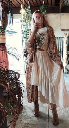 Hippie Chic Outfits, Moda Hippie, 70s Inspired Fashion