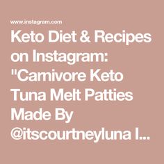 the words keto diet and recipes on instagramm