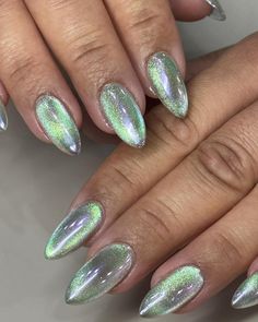 GREEN VELVET NAILS 💚✅ YESSS PLEASE! 🦸🏻‍♀️ Artist: Michela 💅🏼 Service: BIAB > @thegelbottleaus 💕 Design: Supreme Set 3️⃣ #cjartistry #cjartistrygirls #acrylic #nailart #nailsofinstagram #cateyenails #velvetnails #naildesigns #almondnails #ombrenails Nail Salon Granville - Velvet Nails - Ombre Nails - Hand Drawn - BIAB Nails - Nail Appointment - Nail Industry - CJ Artistry Green Velvet Nails, Biab Nails, Shellac Colors, Nail Appointment, Yellow Nail Art, Yellow Nail, Nails Ombre