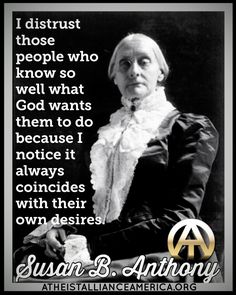 susan b anthony quote about people who know what they want to do, and the meaning behind it