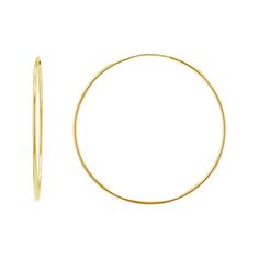 Endless Gold Hoop Earrings – Baby Gold Cheap Small Hoop Yellow Gold Earrings, Cheap Modern Hoop Earrings For Pierced Ears, Cheap Modern Hoop Earrings, Cheap Modern Small Hoop Earrings, Cheap Everyday Hoop Earrings For Pierced Ears, Cheap Modern Hypoallergenic Hoop Earrings, Casual Everyday Cheap Hoop Earrings, Dainty Gold Hoop Earrings At Affordable Prices, Affordable Trendy Round Hoop Earrings