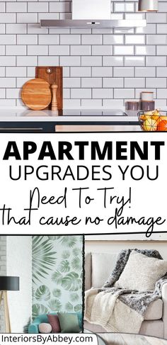 apartment upgrades you need to try that cause no damage