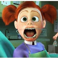 Braces Funny, Orthodontic Humor, Red Hair Costume, Braces Girls, Dental Braces, Dental Kids