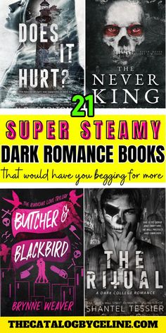 21 Super Steamy Dark Romance Books That Would Have You Begging For More! Novels Spicy, Romantic Fiction Books, Dark Romance Art, Books Romantic, Hot Romance Books, Art Romance, Fantasy Romance Novels, Books Romance Novels, Spicy Books