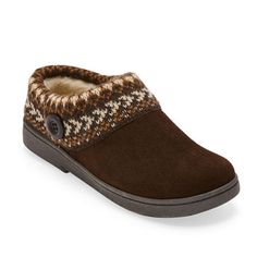 Cozy Sweater Clog with faux fur lining and indoor/outdoor outsole.Features: Faux Fur LinedClosure Type: Slip-OnBase Material: 100% SuedeUpper/Outer Base Material: 100% Suede LeatherShoe Lining Material: Faux FurSole Material Content: 100% RubberCountry of Origin: Imported Slippers Brown, Clog Slippers, Cozy Sweater, Womens Clogs, Clogs Shoes, Cozy Sweaters, Clogs, Faux Fur, Indoor Outdoor