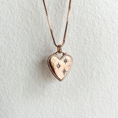 Heart Charm Necklace – Quad Espresso Jewelry