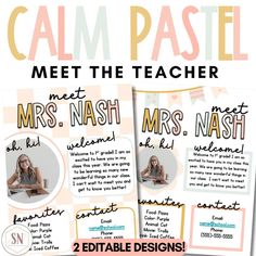 Unleash your creativity & make a lasting impression with these editable, meet-the-teacher templates in a checkerboard design. Say goodbye to traditional, boring meet the teacher handouts and hello to these game-changing Meet the Teacher Templates! With customizable options and easy editing using PowerPoint, you'll create visually stunning meet-the-teacher letters in no time.  Engage students and parents with personalized sections and showcase your unique teaching style. Stand out from the crowd Free Meet The Teacher Template Freebie, Meet The Teacher Slides, Meet The Teacher Information Sheet, Meet The Teacher Sign In Sheet, Boring Meeting, Calm Classroom, Meet The Teacher Template