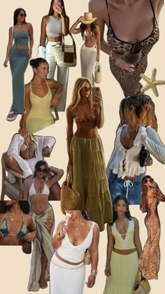 Mexico Vacation Outfits, Jamaica Outfits, Beachy Outfits, Hawaii Outfits, European Summer Outfits, Summer Vacation Outfits, Vacay Outfits, Cute Summer Outfits, Outfit Goals