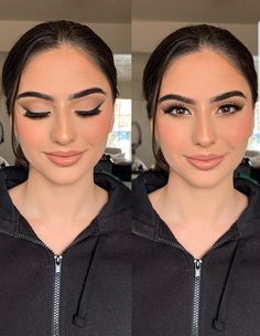 Convocation Makeup Look, Green Outfit Makeup Look Indian, Red Quince Makeup Looks Natural, Night Party Makeup Look Indian, Party Make Up Looks Pakistani, Lehenga Makeup Look For Party, Desi Wedding Guest Makeup, Party Makeup Looks Pakistani, Barat Makeup