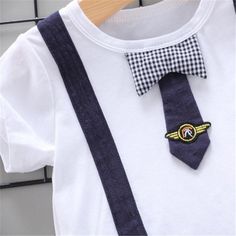 Product Title:Grow Boy Tie T-shirt & Solid Color ShortsKeyword Tag:wholesale baby clothes vendors,kids,Suit* Suitable For Season:Summer* Thickness:Regular* Package included:2 Pieces* Fabric:Cotton* Wash Label:On the inside Summer School Sets With Short Sleeves, Summer School Cotton Sets, Summer Cotton School Sets, White Short Sleeve School Sets, Clothes Vendors, Tie T Shirt, Wash Label, Tied T Shirt, Boys Ties