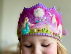 This Unicorn and Fairy crown is a popular design so I have given it it's own section! When you order this please speak to me about what you want as I can customise it and make it absolutely perfect for you. I can include the sane number of things as your child's age, I can change the colours to your child's favourites, the fairy can look like your child, the  flowers can be a specific type etc. Literally all of it can be changed!  To be clear purchasing this will mean a couple of weeks wait as I will be making it to order. You won't be receiving the photographed crowns, they are just examples of this design which I have done before. Whimsical Tall Crown As Gift, Whimsical Pink Crown For Birthday, Whimsical Tall Crown For Birthday, Waldorf Birthday Crown, Waldorf Birthday, Unicorn And Fairies, Speak To Me, Fairy Crown, I Can Change