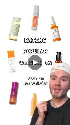 5.6K views · 41 reactions | RATING POPULAR VITAMIN Cs!😱 (follow for more!💗) #vitaminc #skincare | Mama Reaction | Mama Reaction · Original audio Skincare Content, Vitamins, The Originals