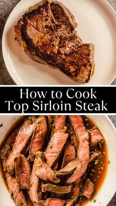 how to cook top sirloin steak