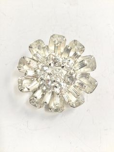 Vintage Weiss crystal starburst brooch for white wedding princess wedding prom or fashion statement brooch by 1838plantation on Etsy Fairytale Princess Wedding, Wedding Fairytale, Wedding Brooches, Statement Brooch, Fairytale Princess, Wedding Brooch, Princess Wedding, Glass Jewelry, Emerald Cut