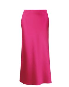 This gorgeous Eudora Maxi satin skirt is a must-have! Cut on the bias, it creates an elegant flow that falls to the ankle. It's such a versatile piece that can be worn with a button-down shirt, T-shirt, blazer or as a strapless dress - perfect for any season! Not only is it super flattering, you'll find yourself reaching for this wardrobe staple over and over again. Score a breezy look with this plus size skirt, made for getaways and weekends with style on point BAACAL Eudora Maxi Bias Skirt in Pink | Pink | Skirts | Materials & Care Instructions: ['74% Acetate, 24% Polyester', 'Made in USA'] Hot Pink Silk Skirt, Maxi Satin Skirt, Silk Slip Skirt, Bias Skirt, Plus Size Skirt, Satin Maxi Skirt, Slip Skirts, Denim Maxi Skirt, Slip Skirt