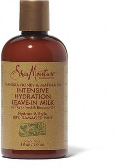 Shop for Manuka Honey & Mafura Oil Hydration Milk from Shea Moisture at Sally Beauty. Deeply moisturize hair, effortlessly detangle and improve manageability for easy natural styling with this creamy milk. Aesthetic Brands, Relaxed Hair Journey, Brands Packaging, Baobab Oil, Shea Moisture, Type 4 Hair, Curly Hair Products, Flaxseed Oil