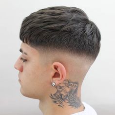 Hairstyle Mens, Mid Skin Fade, Mid Fade Haircut, Fade Haircut Styles, French Crop, Crop Haircut, Gents Hair Style, Tapered Hair, Taper Fade Haircut