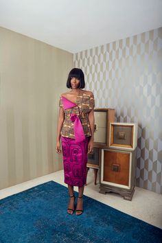 Christie Brown, Ankara Styles For Women, African Fabric Dress, Master Board, Outfits Wedding, Corporate Dress, Short African Dresses, Ankara Fashion, Modesty Fashion