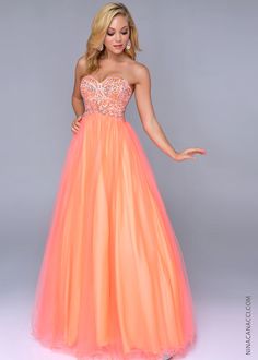 Orange Homecoming Dresses, Sweetheart Bridal Gown, Strapless Ball Gown, Beach Evening, Princess Prom Dresses, Vintage Prom, Prom Designs, Cute Prom Dresses