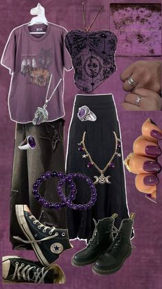 Match Outfits, Date Idea, Mazzy Star, Purple Outfits