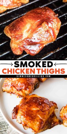 Try this smoked chicken thigh recipe for your family-friendly dinner! It is delicious and looks very tempting. This chicken dish is worth a try. Share this smoked recipe with your friends as well! Bbq Chicken Rub, Smoked Chicken Thighs, Smoked Chicken Recipes, Smoked Whole Chicken, Best Chicken Dishes, Homemade Rubs, Chicken Crockpot Recipes Easy, July Recipes, Easy Homemade Recipes