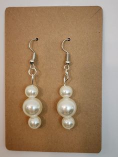 These dazzling dangles bring a sense of timeless class to your ensemble. Etsy Earrings Dangle, Pearl Color, Jewelry Earrings Dangle, Dangle Drop Earrings, Dangle Earrings, Sense, Jewelry Earrings, Ships, Drop Earrings