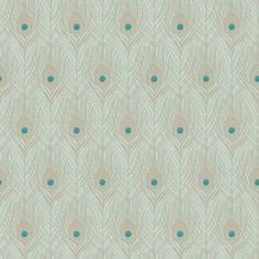 an image of a wallpaper with blue and green feathers on the back ground in pastel colors