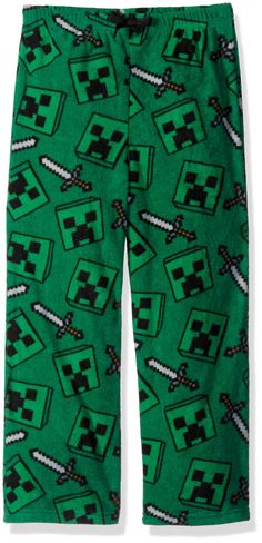 PRICES MAY VARY. Minecraft: inspire them the build the world of their dreams with these super cool Minecraft pajamass! join steve, alex, creeper, wolf, or the enderdragon in the ultimate quest of their dreams! officially licensed Minecraft product Lounge pant: let them dream in character, but the fun doesn't have to stop at bedtime! in these relaxed fit lounge pants with a covered elastic waistband, kids have all the cool and comfort needed to take on any adventure morning or night Safety and si Silly Clothes, Scene Outfits, Cool Minecraft, Sleep Pants, Swaggy Outfits, Pajama Bottoms, Support Team, Creepers, Dream Clothes