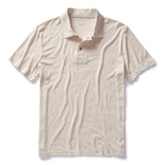 The feel of a well-worn tee with the style of a polo Gitman Vintage, Taylor Stitch, One Clothing, Short Shirts, T-shirt Polos, Swimwear Accessories, Summer Collection, Heathers, Short Sleeve Shirt