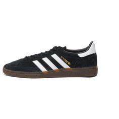 Size Women Uk 6 Us 7.5 Eu 39 1/3 Jp 24.2 Cm Adidas Sneakers For Sports With Contrasting Heel, Adidas Black Sneakers With Branded Heel Counter, Adidas Handball Spezial, Adidas Handball, Handball Spezial, Shoes Adidas, Adidas Black, Black Adidas, Adidas Shoes