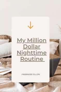 My Million Dollar Nighttime Routine Evening Meditation, Ux Design Principles, Nighttime Routine, Personal Growth Motivation, Journaling Kits, Night Time Routine, Entrepreneur Tips, Entrepreneur Motivation