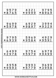 the worksheet for addition and subtraction with numbers to 10 on it