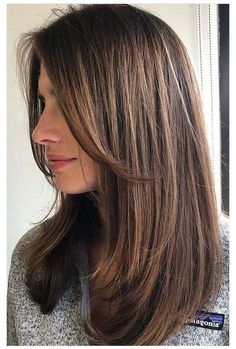 Cute Medium Length Haircuts, Medium Layered Haircuts, Bangs With Medium Hair, Peinados Fáciles Para Cabello Corto, Long Hair With Bangs