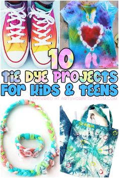 the top ten projects for kids and teens to make with their own handmade items