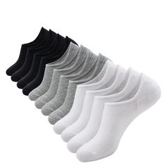 PRICES MAY VARY. Durable Cotton Blend No Show Socks: Our no show socks are crafted from a cotton and spandex blend, offering enhanced durability, comfort, and sweat-wicking properties. Ideal for indoor and outdoor activities, they ensure exceptional performance and comfort all day long, suitable for both men and women. Moisture-Wicking No Show Socks: Crafted with breathable materials, our women's no show socks efficiently wick away moisture, keeping your feet feeling fresh and dry. They are perf Socks For Flats, Low Cut Shoes, Casual Athletic, Liner Socks, No Show Socks, Socks And Hosiery, Socks Women, Low Cut, Hosiery