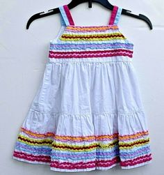 Blueberry Boulevard Girls Colorful Spring Dress Sz 3T Smock Top, Girls Wardrobe, Spring Dress, Style Dress, Square Neckline, Smocking, Top Styles, Fashion Dresses, Summer Dresses