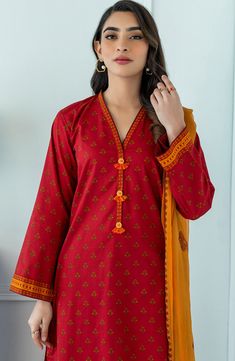 Orient OTL-23-090 Spring Summer Lawn Vol 1 Original brand suit fabric and photography lite diffrance in actual print. Summer Lawn, Lawn Shirts, Suit Fabric, Pakistani Outfits, Best Wear, Print Chiffon, Clothing Ideas, Pakistani Dresses, Lawn