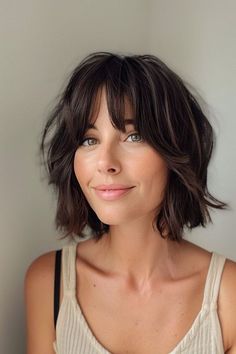 Hairstyles Medium Length Hair, Bobbed Hairstyles With Fringe, Popular Short Hairstyles, Bangs With Medium Hair, Chin Length Hair, Haircut For Thick Hair, Medium Length Hair, Short Hair With Bangs, Hair Today