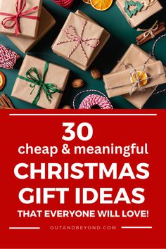 Frugal Christmas Gifts ( Spread the Holiday Cheer Without Breaking the Bank)