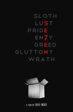 the movie poster for glitton's warth, which features an open box with