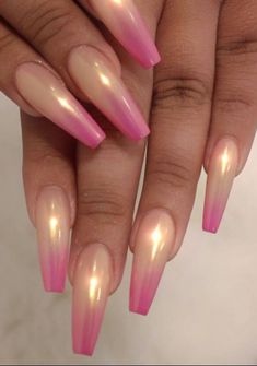 Coffin Ombre, Festive Nail Art, Ombre Acrylic Nails, Ombre Nail Designs, Long Acrylic Nails Coffin, Festival Nails, Nails Fall, Coffin Nails Designs