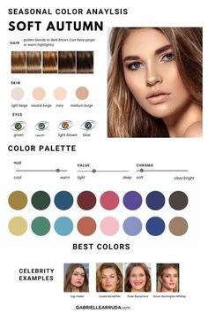 Soft Autumn Undertone, Soft Autumn Skin Color Palette, Autumn Skin Hair Color, Seasonal Color Palette Analysis, Soft Clear Skin, Light Autumn Color Palette Outfits, How To Find My Color Season, Soft Autumn Color Palette Analysis, Soft Autumn Seasonal Color Analysis