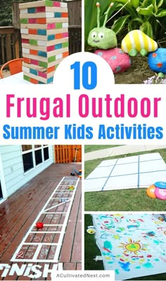 the top 10 frugal outdoor summer kids activities that are fun for all ages