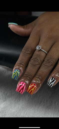 Fun Nail Designs, Unique Nail Designs, Natural Nails Manicure, Dope Nail Designs, Color Inspo, Dope Nails