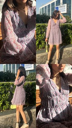 Short Frok Photo Poses, Aesthetic Frock Poses, Poses For Frock, Aesthetic Poses In One Piece Dress, Poses In Frock For Instagram, Western Dress Poses, Frock Photoshoot Poses, Poses In One Piece Dress, Poses In Frock