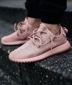 Baby Pink Yeezy Boost 350s. Pink Yeezy, Expensive Brands, Yeezy Outfit, Adidas Cap, Estilo Fitness, Skate Wear, Adidas Sneaker, Shoe Obsession, Pink Beige