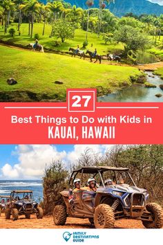 27 Best Things to Do in Kauai with Kids Island Activities, Things To Do In Kauai, Kauai Travel, Kauai Vacation, Hawaii Things To Do, Poipu Beach, Usa Destinations, Top List